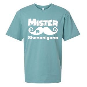 Mister Shenanigans Mustache Sueded Cloud Jersey T-Shirt