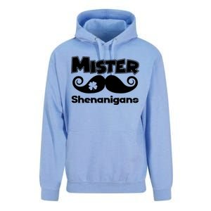 Mister Shenanigans Mustache Unisex Surf Hoodie