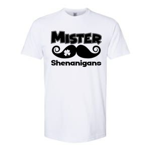 Mister Shenanigans Mustache Softstyle CVC T-Shirt