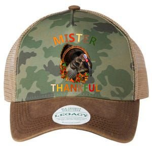 Mister Thankful Thanksgiving Turkey Legacy Tie Dye Trucker Hat