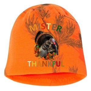 Mister Thankful Thanksgiving Turkey Kati - Camo Knit Beanie