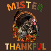Mister Thankful Thanksgiving Turkey Performance Shirt