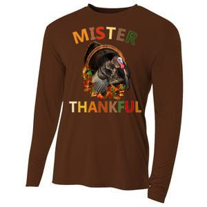 Mister Thankful Thanksgiving Turkey Cooling Performance Long Sleeve Crew