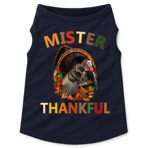 Mister Thankful Thanksgiving Turkey Doggie Tank