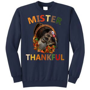 Mister Thankful Thanksgiving Turkey Sweatshirt