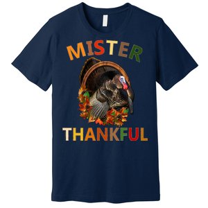 Mister Thankful Thanksgiving Turkey Premium T-Shirt