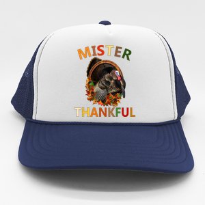 Mister Thankful Thanksgiving Turkey Trucker Hat