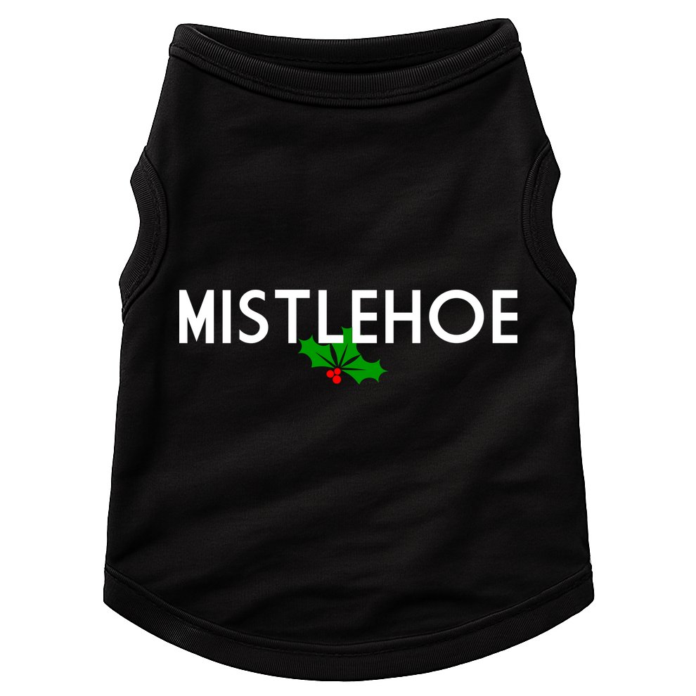Mistlehoe Funny Holiday Doggie Tank