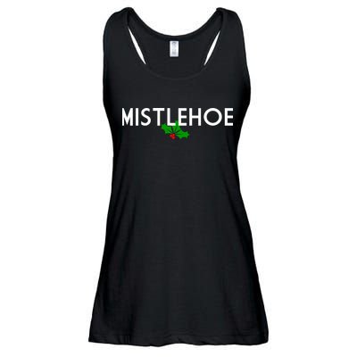Mistlehoe Funny Holiday Ladies Essential Flowy Tank