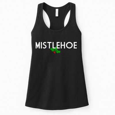 Mistlehoe Funny Holiday Womens Tank Top