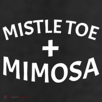 Mistletoe and Mimosa 7 Panel Mesh Trucker Snapback Hat