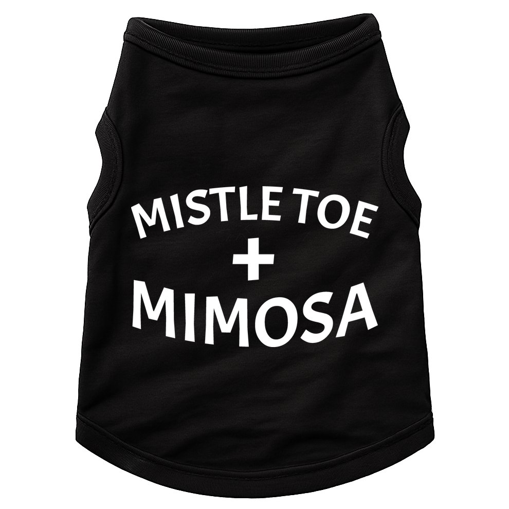 Mistletoe and Mimosa Doggie Tank