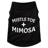 Mistletoe and Mimosa Doggie Tank