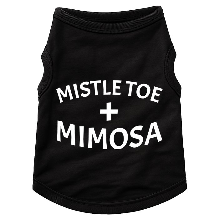 Mistletoe and Mimosa Doggie Tank