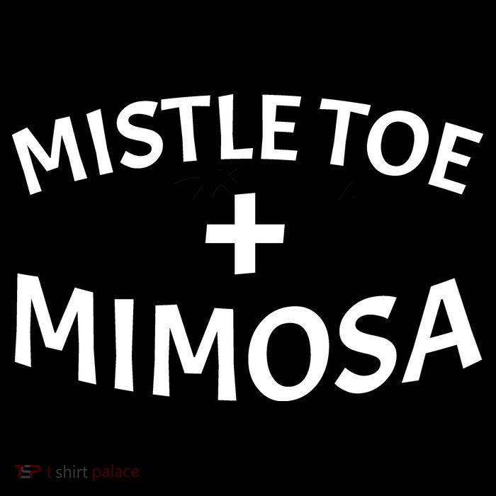 Mistletoe and Mimosa Flexfit Unipanel Trucker Cap