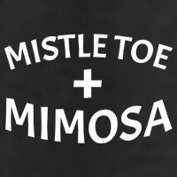 Mistletoe and Mimosa Golf Towel