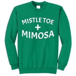 Mistletoe and Mimosa Sweatshirt