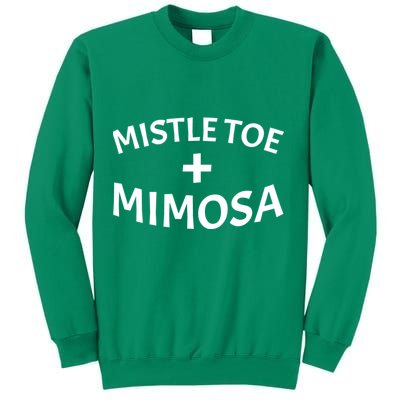 Mistletoe and Mimosa Sweatshirt