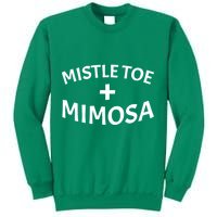 Mistletoe and Mimosa Sweatshirt