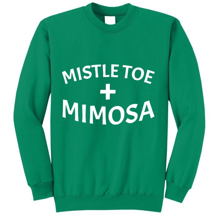 Mistletoe and Mimosa Sweatshirt