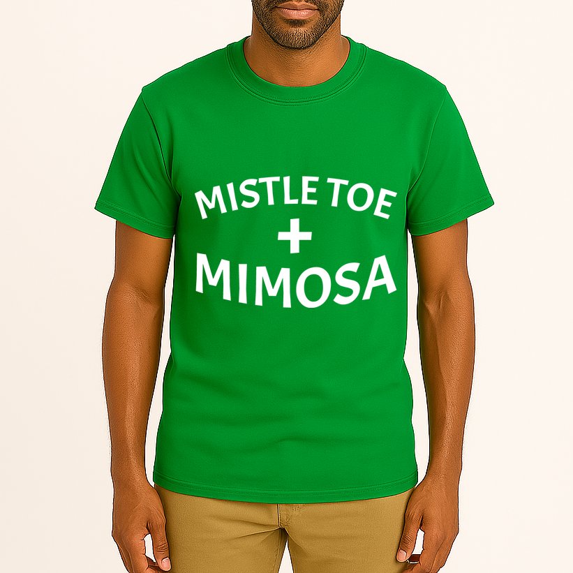 Mistletoe and Mimosa Tall T-Shirt