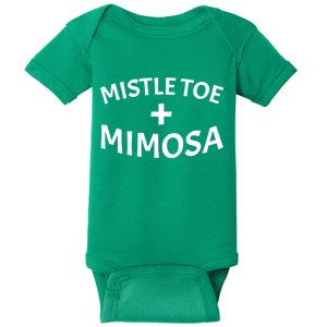 Mistletoe and Mimosa Baby Bodysuit