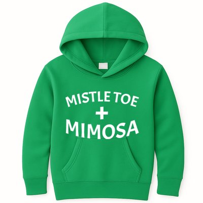 Mistletoe and Mimosa Kids Hoodie