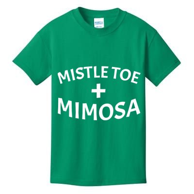 Mistletoe and Mimosa Kids T-Shirt