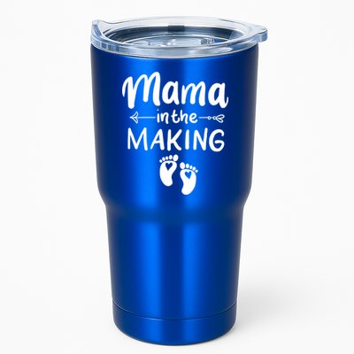 Mama In The Making Pregnancy Reveal Future Mother Outfit Gift Tumbler