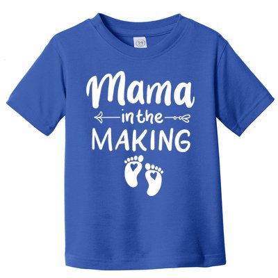 Mama In The Making Pregnancy Reveal Future Mother Outfit Gift Toddler T-Shirt