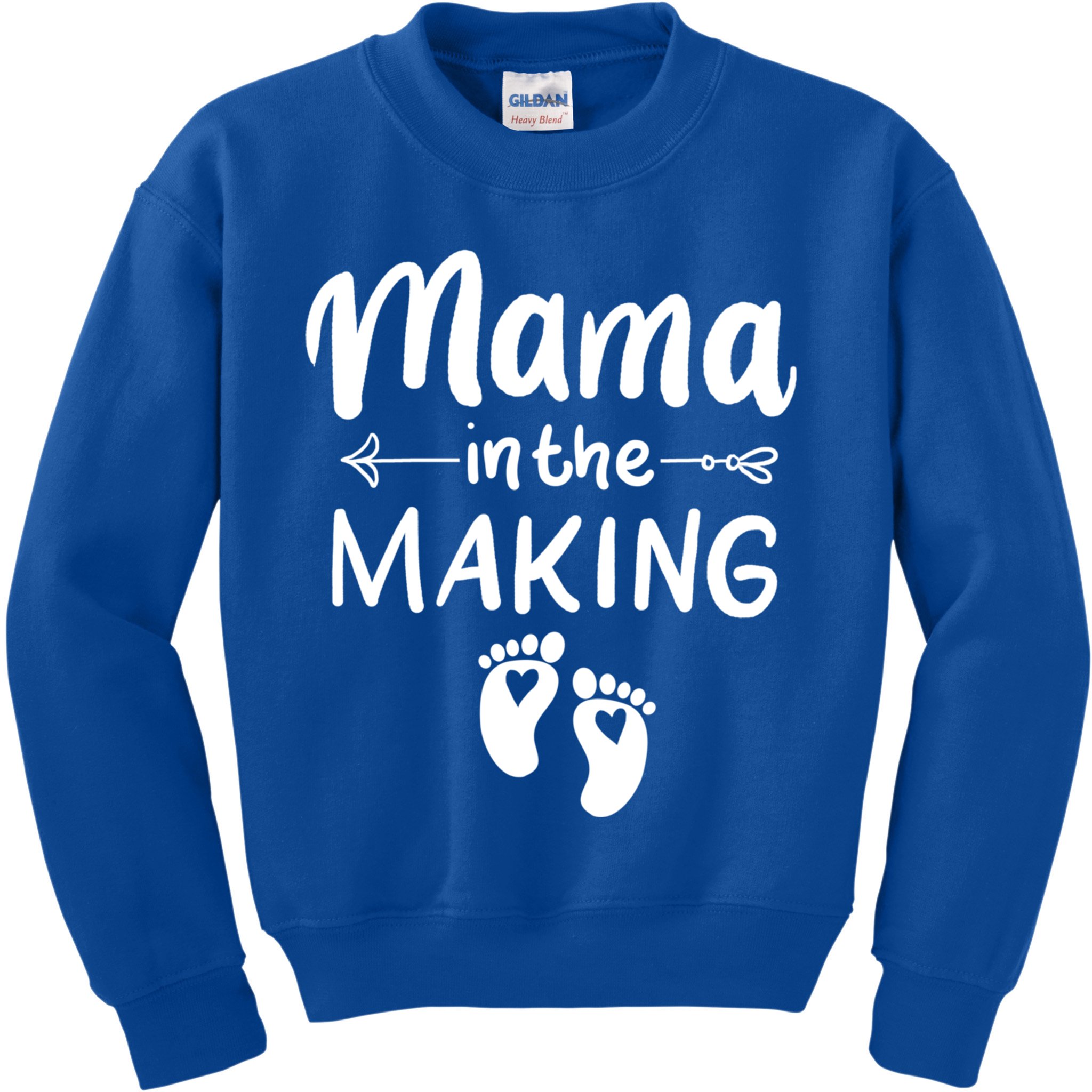 Mama In The Making Pregnancy Reveal Future Mother Outfit Gift Kids Sweatshirt