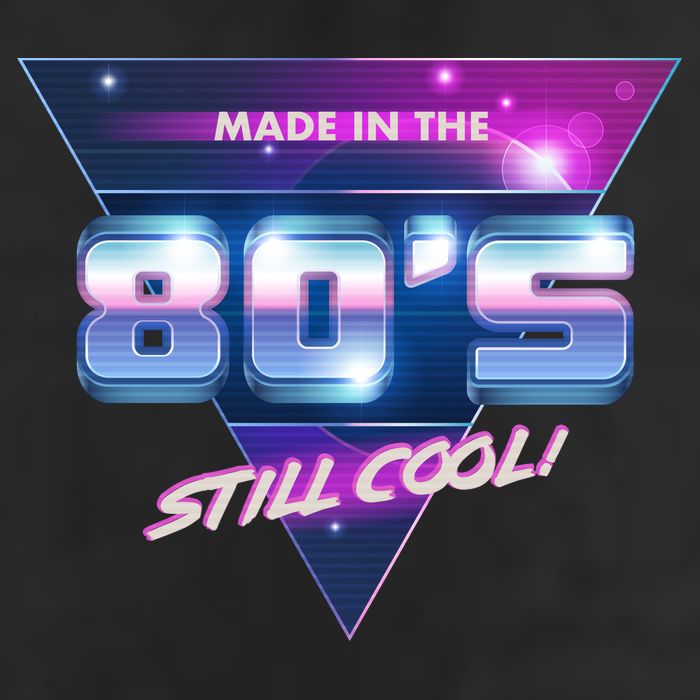 Made In The 80's Still Cool Garment-Dyed Fleece Hoodie