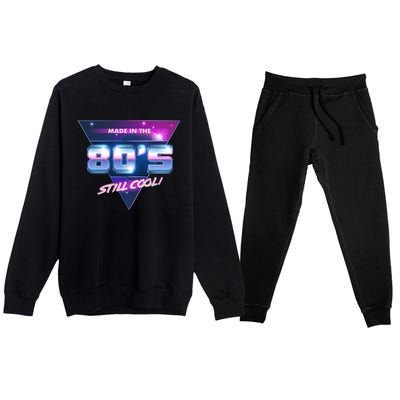 Made In The 80's Still Cool Premium Crewneck Sweatsuit Set