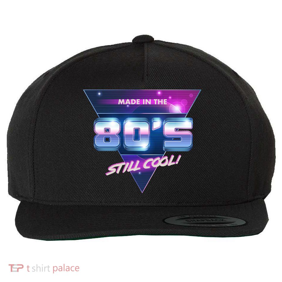 Made In The 80's Still Cool Wool Snapback Cap