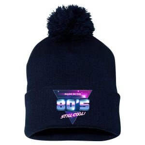 Made In The 80's Still Cool Pom Pom 12in Knit Beanie