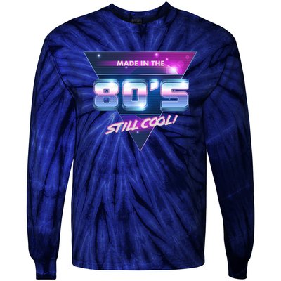 Made In The 80's Still Cool Tie-Dye Long Sleeve Shirt