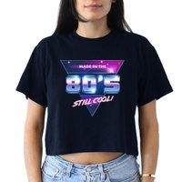 Made In The 80's Still Cool Crop Top