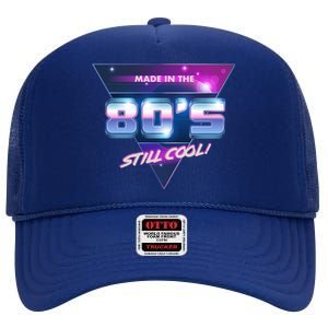 Made In The 80's Still Cool High Crown Mesh Back Trucker Hat