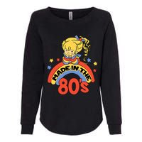 Made In The 80s 1980s Generation Millennials Retro Vintage Womens California Wash Sweatshirt