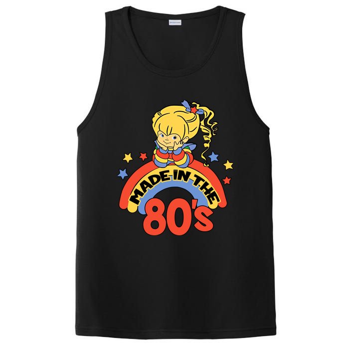 Made In The 80s 1980s Generation Millennials Retro Vintage PosiCharge Competitor Tank