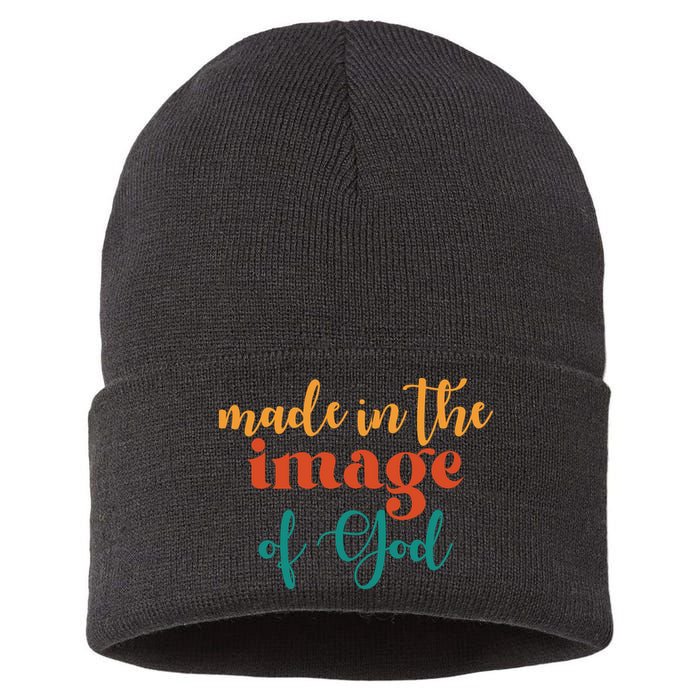 Made In The Image Of God Sustainable Knit Beanie