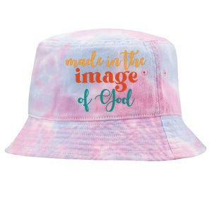 Made In The Image Of God Tie-Dyed Bucket Hat