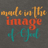 Made In The Image Of God Cotton Canvas Backpack