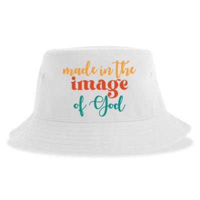 Made In The Image Of God Sustainable Bucket Hat