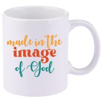 Made In The Image Of God 11oz C Handle Ceramic Mug