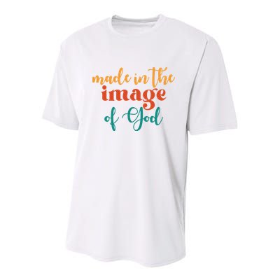 Made In The Image Of God Youth Performance Sprint T-Shirt