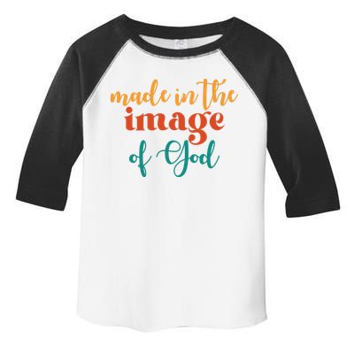 Made In The Image Of God Toddler Fine Jersey T-Shirt