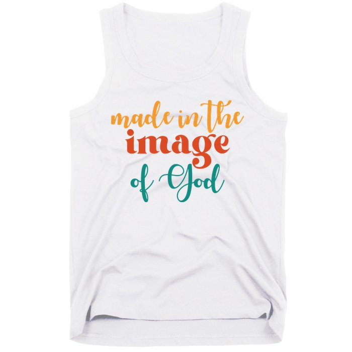 Made In The Image Of God Tank Top