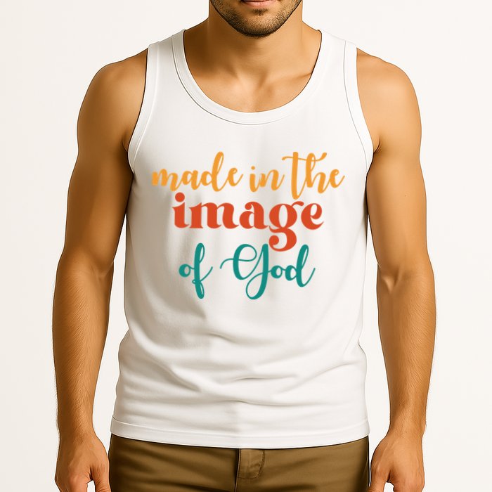 Made In The Image Of God Tank Top