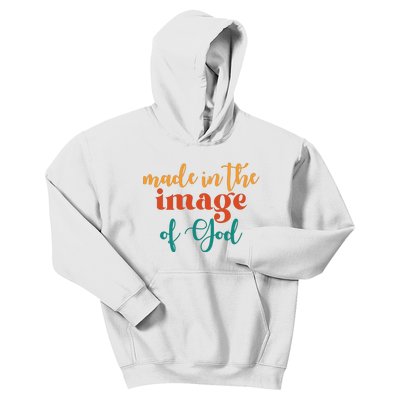 Made In The Image Of God Kids Hoodie